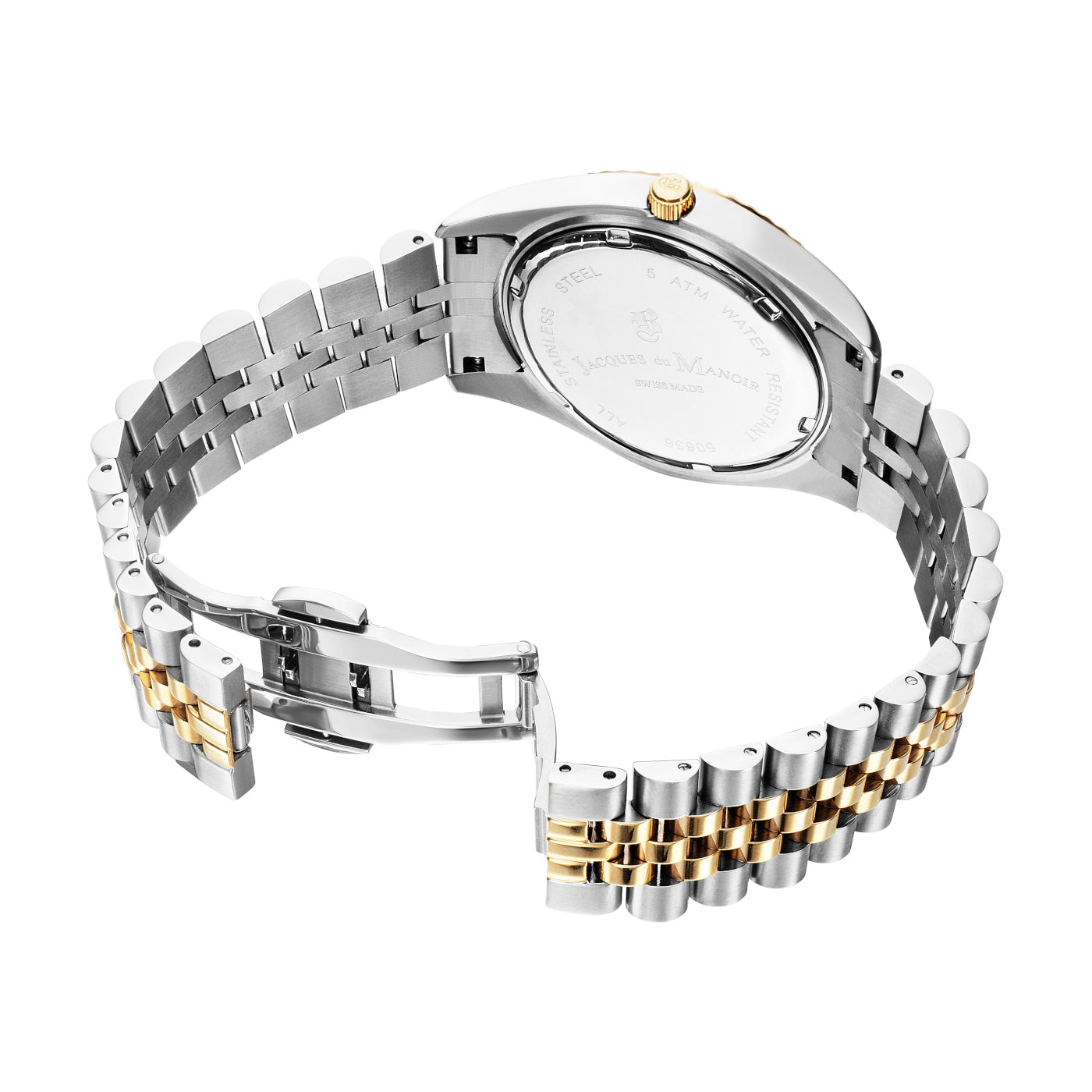 Jacques du Manoir Inspiration Business Gold Watch JWN01704