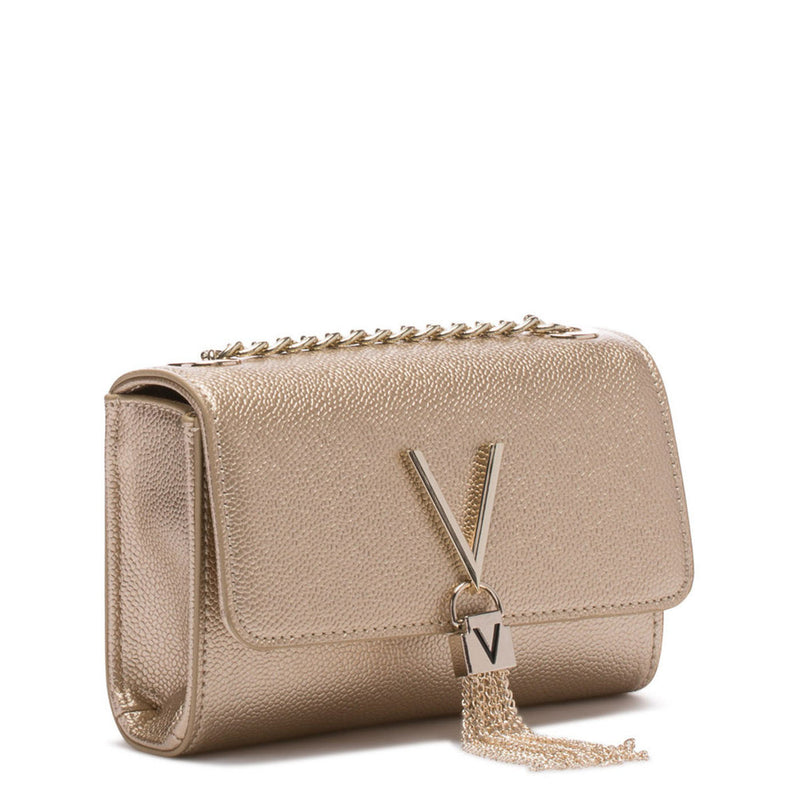 Valentino Bags Divina Gold Crossbody Bag VBS1R403GORO-zoom-