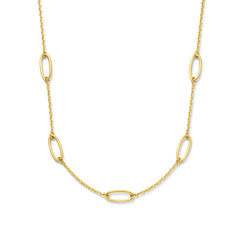 Beloro Jewels Regalo d'Amore 9 karat gold necklace and bracelet gift set BO90030