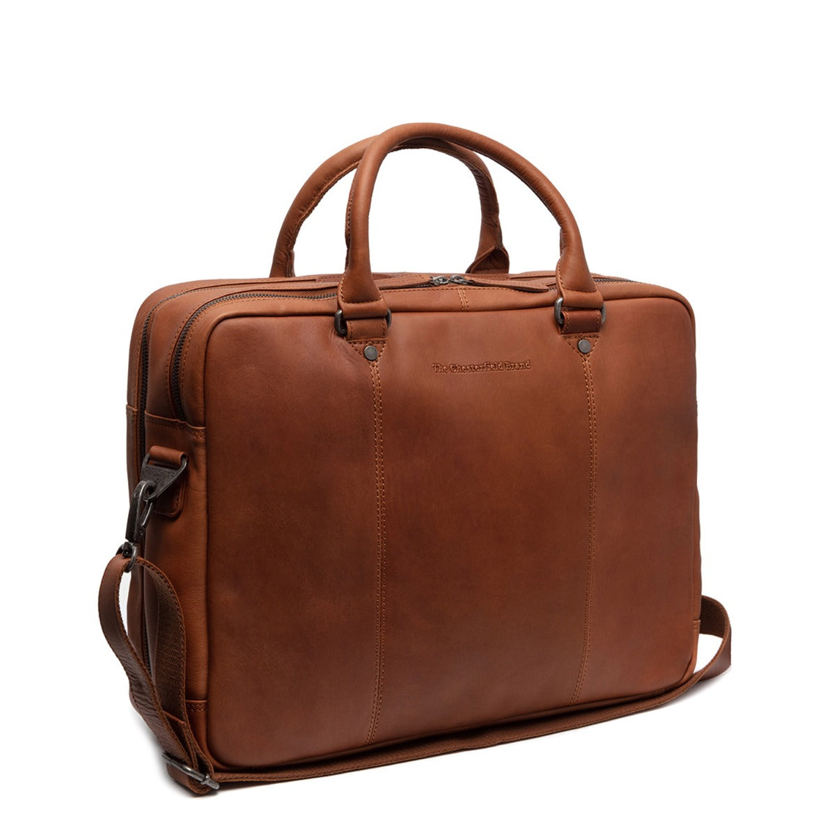 The Chesterfield Brand Boston Cognac Laptop Bag C40.108631