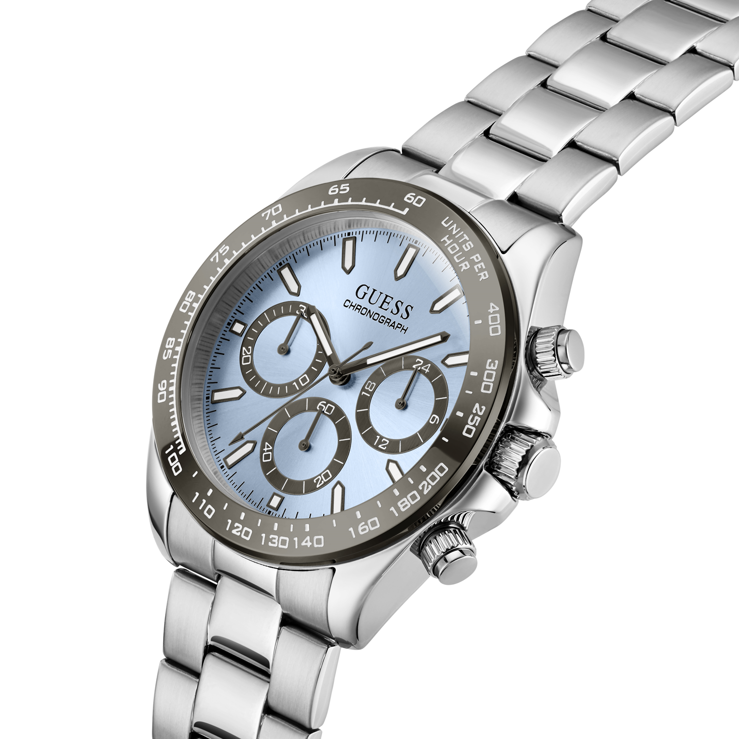 Guess Arthur Light Blue Chronograph Men's Watch GW1058G1