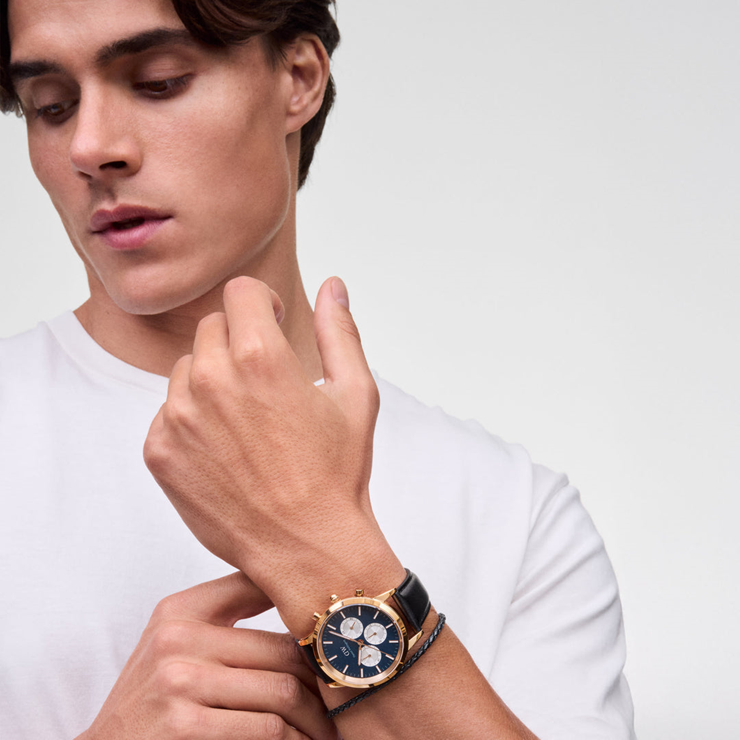 Daniel Wellington Iconic Chronograph Blue Arctic Men's Watch DW00100877