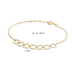 Jackie Gold Laguna 14 Karat Gold Bracelet JKB24.466