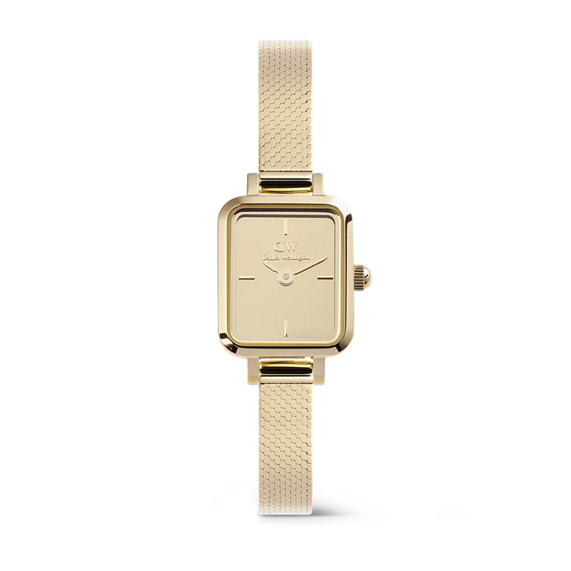 Daniel Wellington Petite&Quadro Mini Reflection Gold Women's Watch DW00100801-zoom-