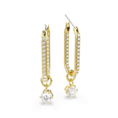 Swarovski Constella Gold Coloured Earrings 5728587