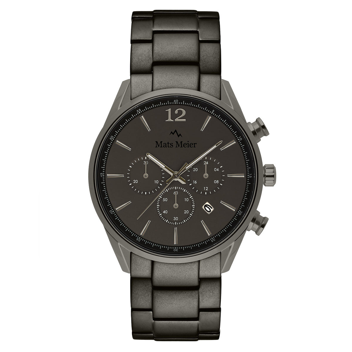 Mats Meier Grand Cornier Chrono Gunmetal Watch MM00127