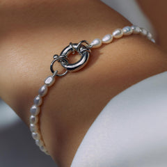 Parte Di Me Brioso Cortona Bella 925 sterling Silver Pearl Bracelet PDM32071