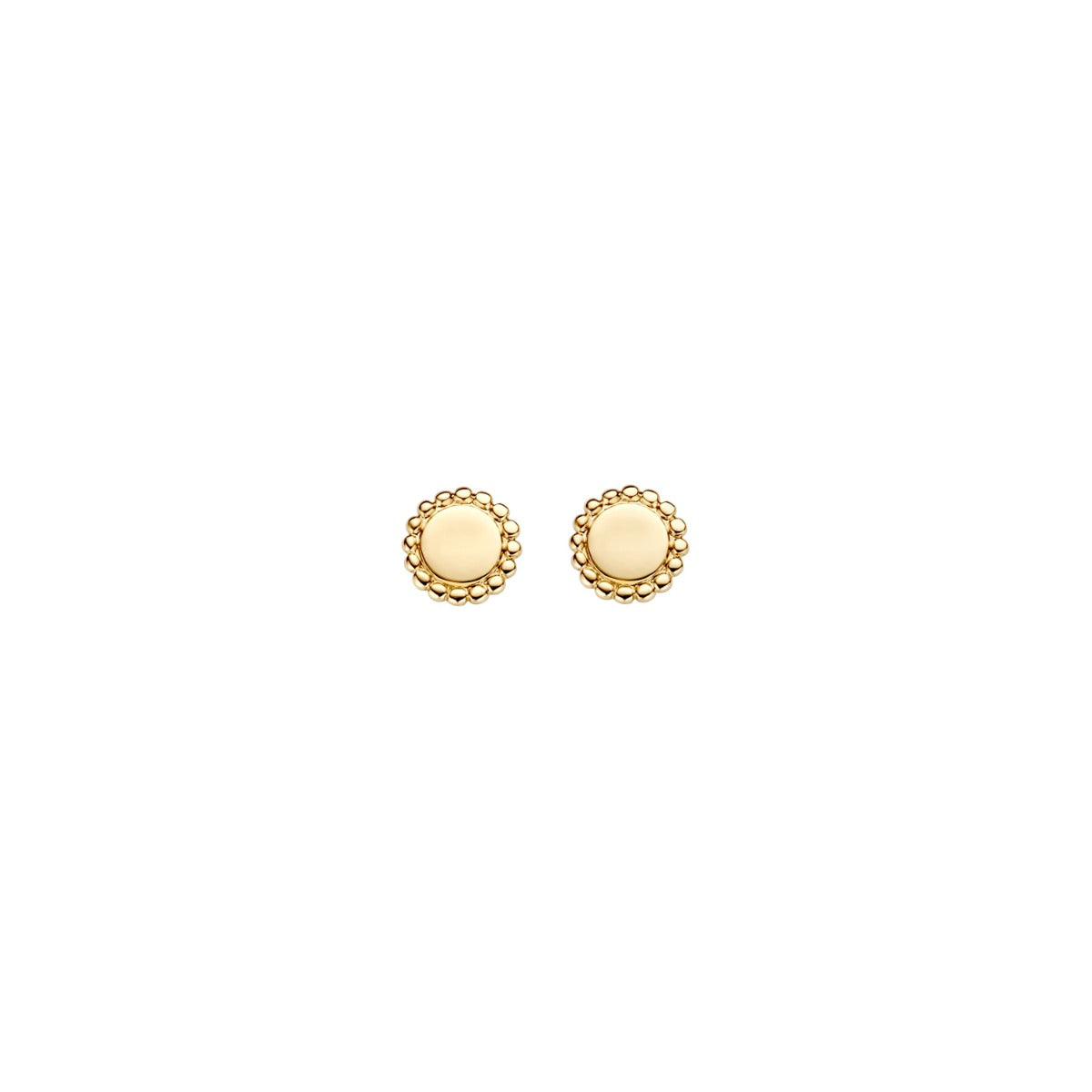 Blush 14 karat gold Ear Stud 7351YGO