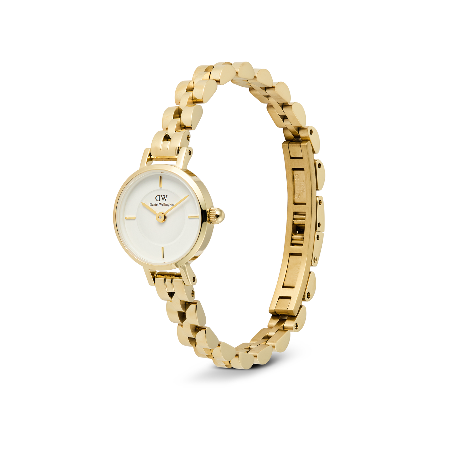 Daniel Wellington Petite & Quadro Mini Arch White Women's Watch DW00100855
