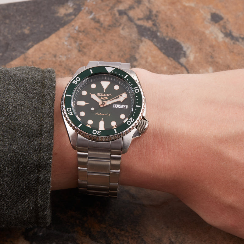 Seiko 5 Sports Automaat Horloge SRPD63K1-zoom-