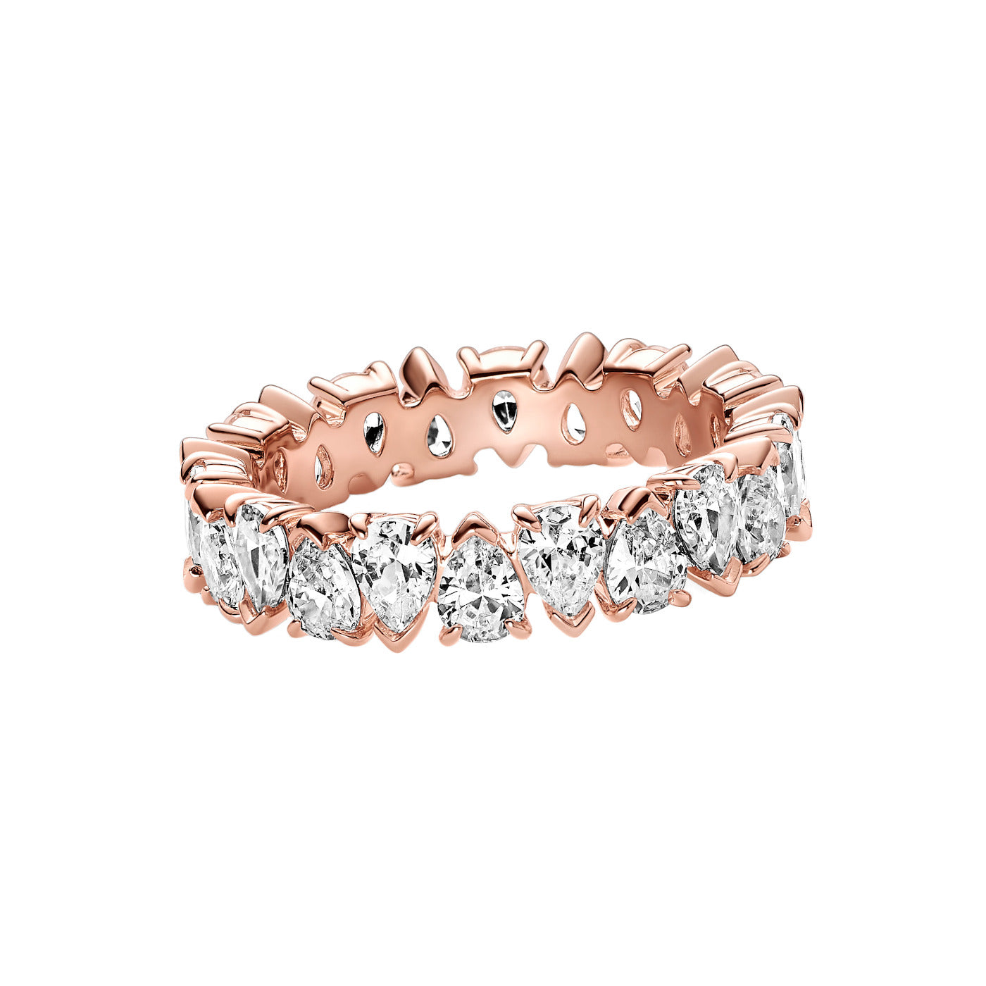 Pandora Timeless Ring 183021C01-58with14 Carat RoseGold Plating
