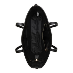 Valentino Bags Zero Black Shopper VBS7B301NERO