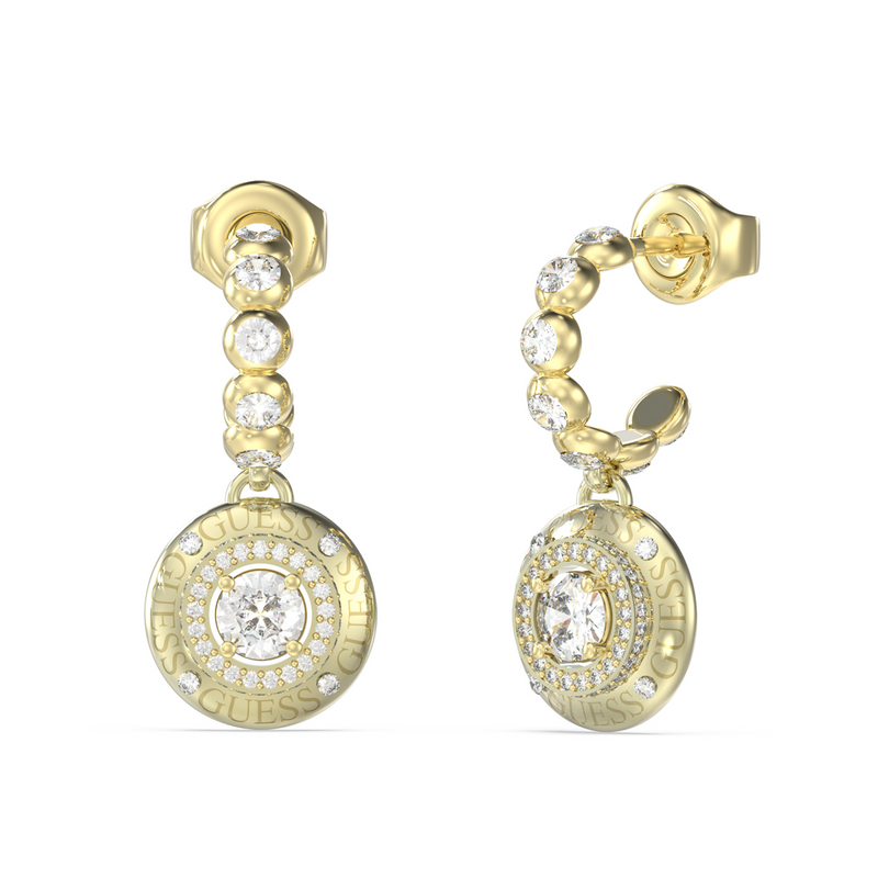 Guess Sparks Gold-coloured Earrings JUBE06284JWYGT-U-zoom-