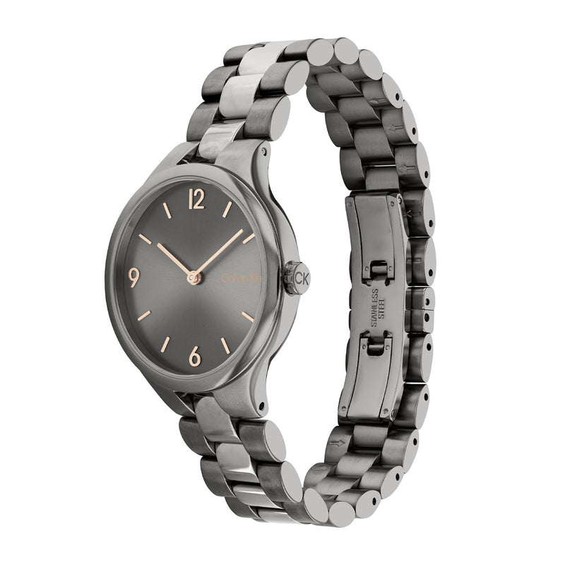 Calvin Klein Linked Grijs Dames Horloge 2002-CK25200130-zoom-