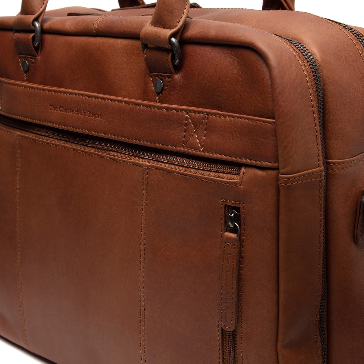 The Chesterfield Brand Boston Cognac Laptop Bag C40.108631