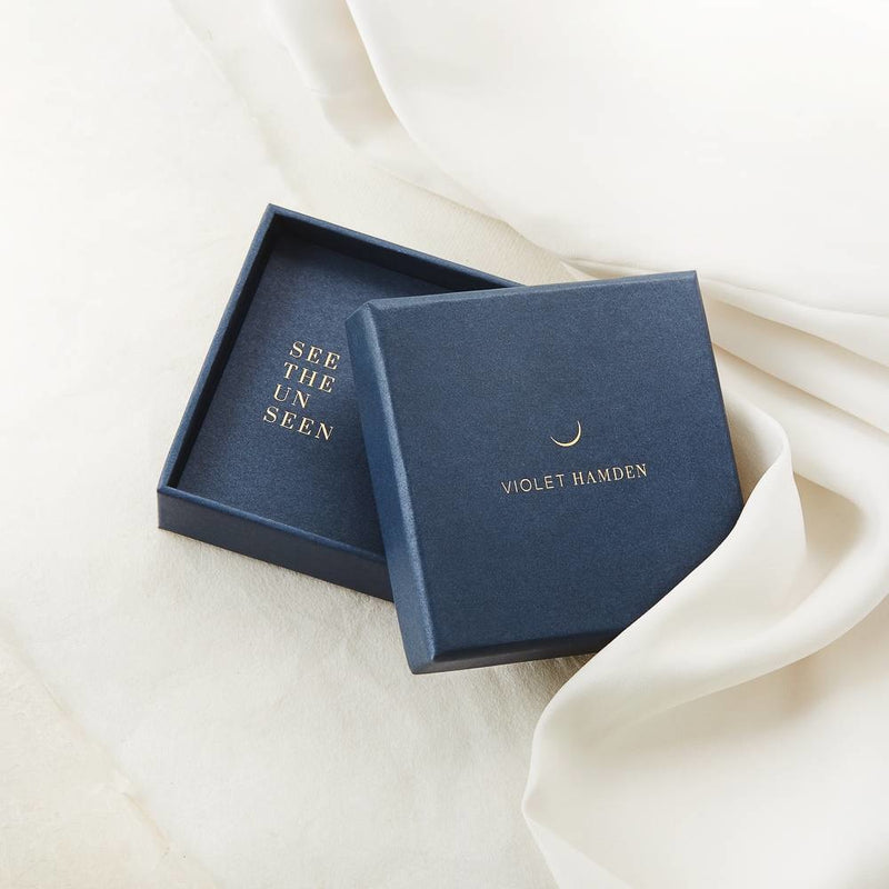 Violet Hamden Venus 925 Sterling Zilveren Gold Plated Ketting met Geboortesteen VH340010-JUL-zoom-