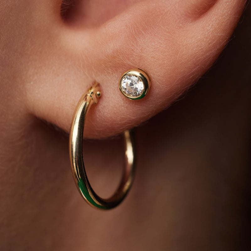 Beloro Jewels La Rinascente Chiara 9 karaat oorringen BO360016-zoom-