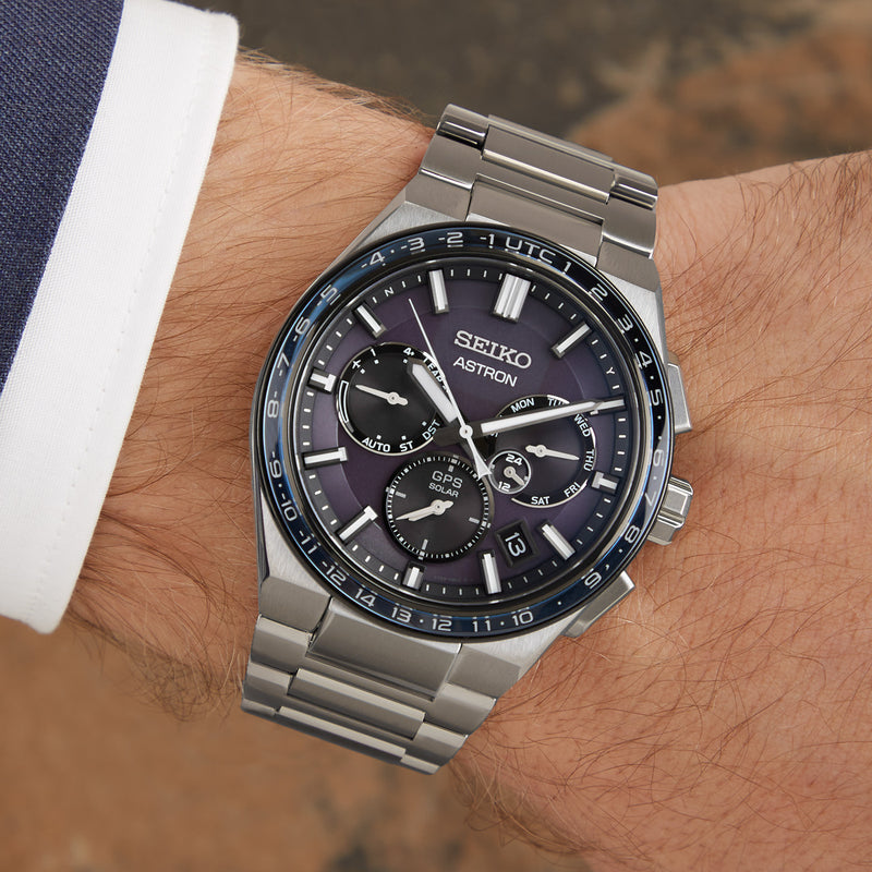 Seiko Astron Solar Heren Horloge SSH109J1-zoom-