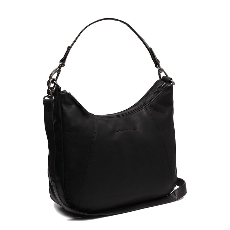 The Chesterfield Brand Marle Black Leather Shoulder Bag C48.129700-zoom-