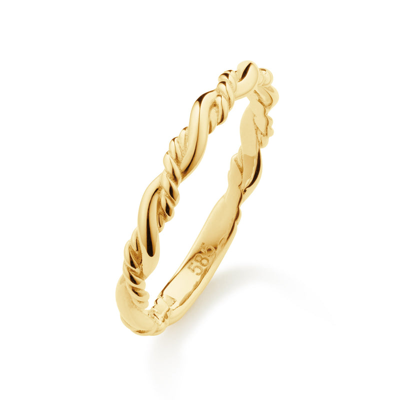 Jackie Gold Amalia 14 Karat Gold Ring JKR25.558.54-zoom-