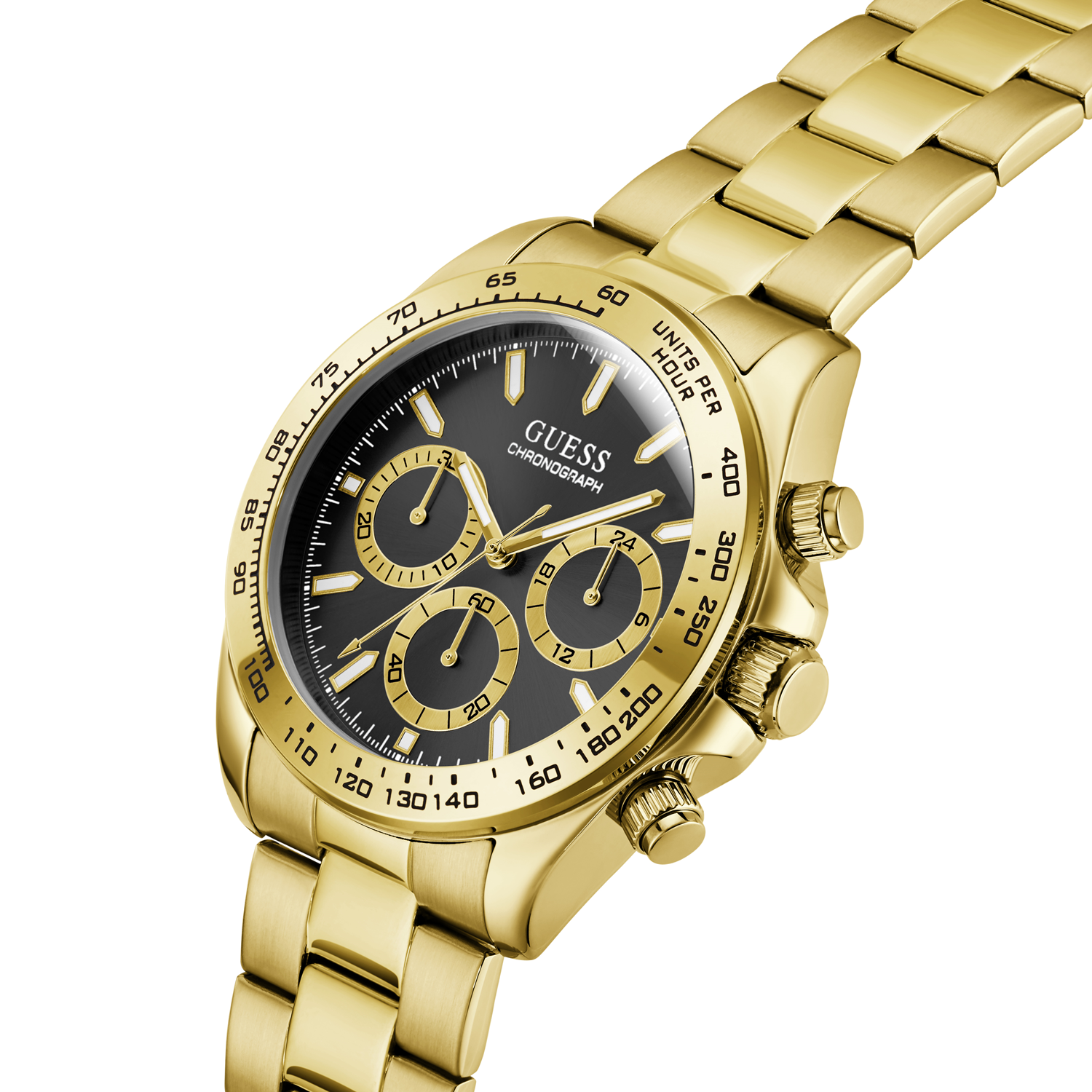 Guess Arthur Black Chronograph Men's Watch GW1058G2