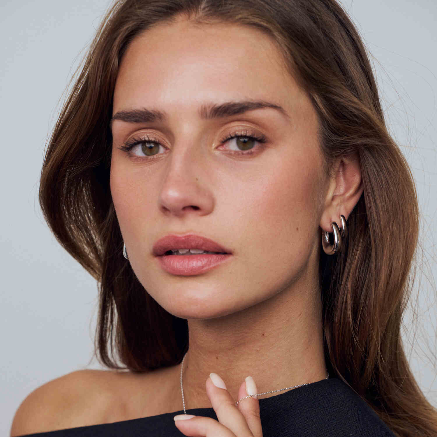 Sif Jakobs 925 Sterling Silver Borsa Pianura Piccolo Earrings SJ-E2620