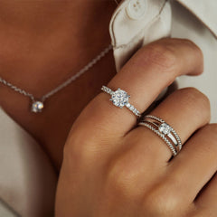 Parte Di Me Ponte Vecchio Uffizi 925 sterling zilveren ring PDM1329257-50