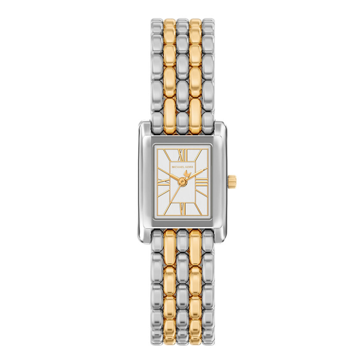 Michael Kors Essex Rectangular White Dial Watch MK4999