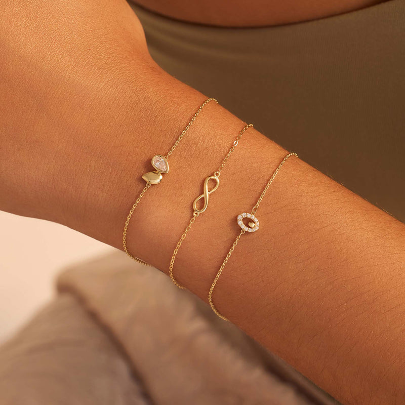 Beloro Jewels Monte Napoleone Natalia 9 karaat armband BO320012-zoom-