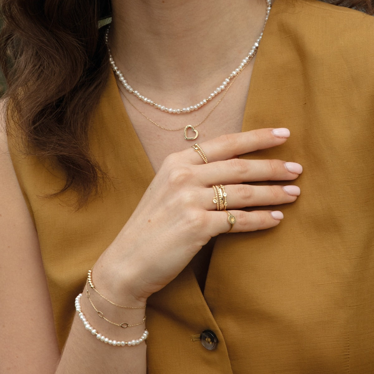 Jackie Gold 14 karat gold Ring JKR24.416.52