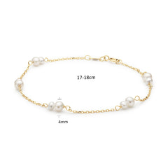 Jackie Gold Monte Carlo Pearl 14 Karat Gold Bracelet 585 JKB25.506