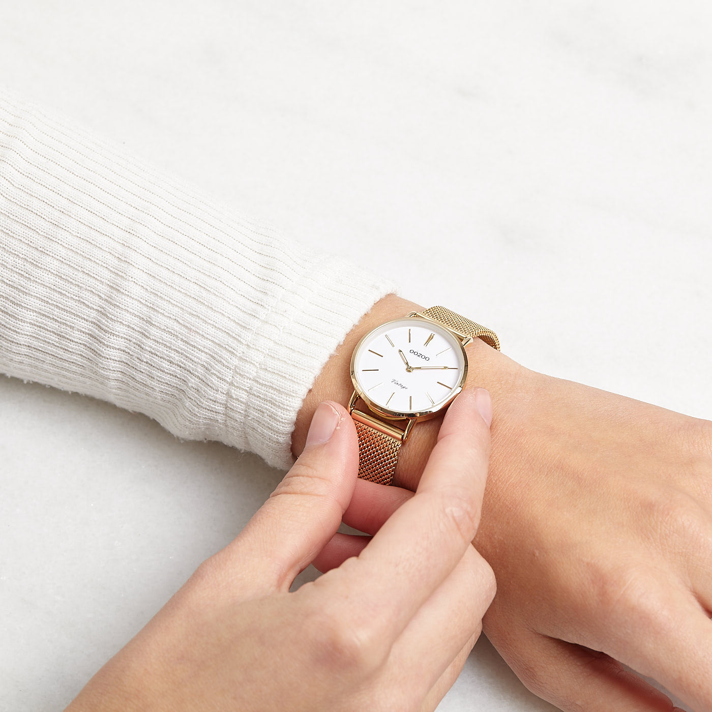 OOZOO Vintage Gold Watch C9911