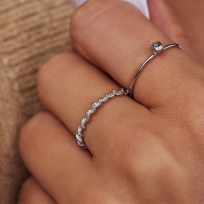 Violet Hamden Sisterhood Lunar 925 Sterling Zilveren Gedraaide Ring VH33005-50-zoom-