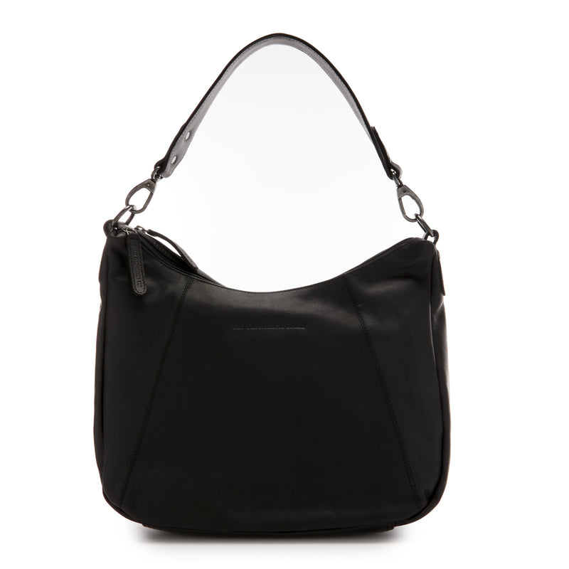The Chesterfield Brand Marle Black Leather Shoulder Bag C48.129700-zoom-