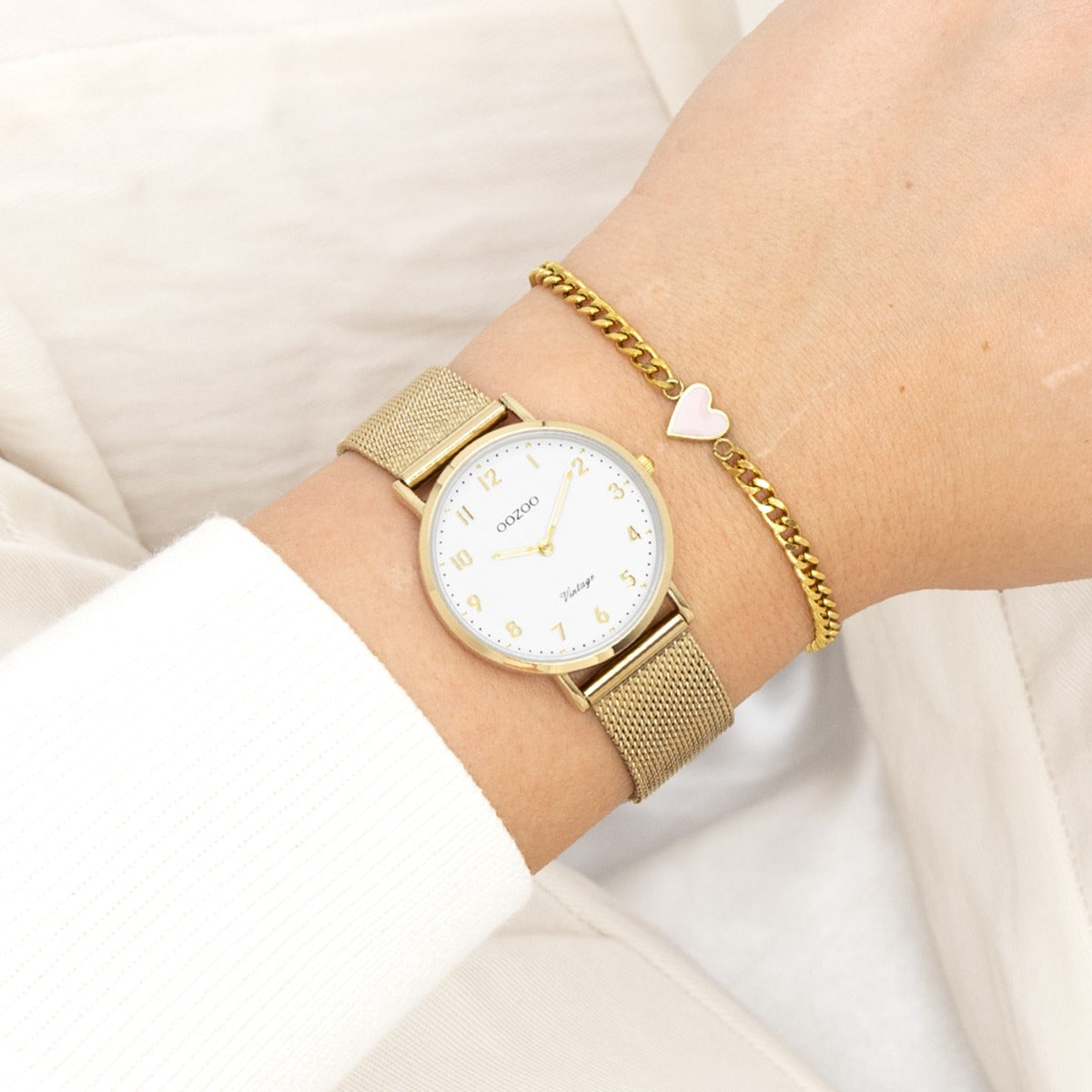 OOZOO Vintage Gold Watch C20347
