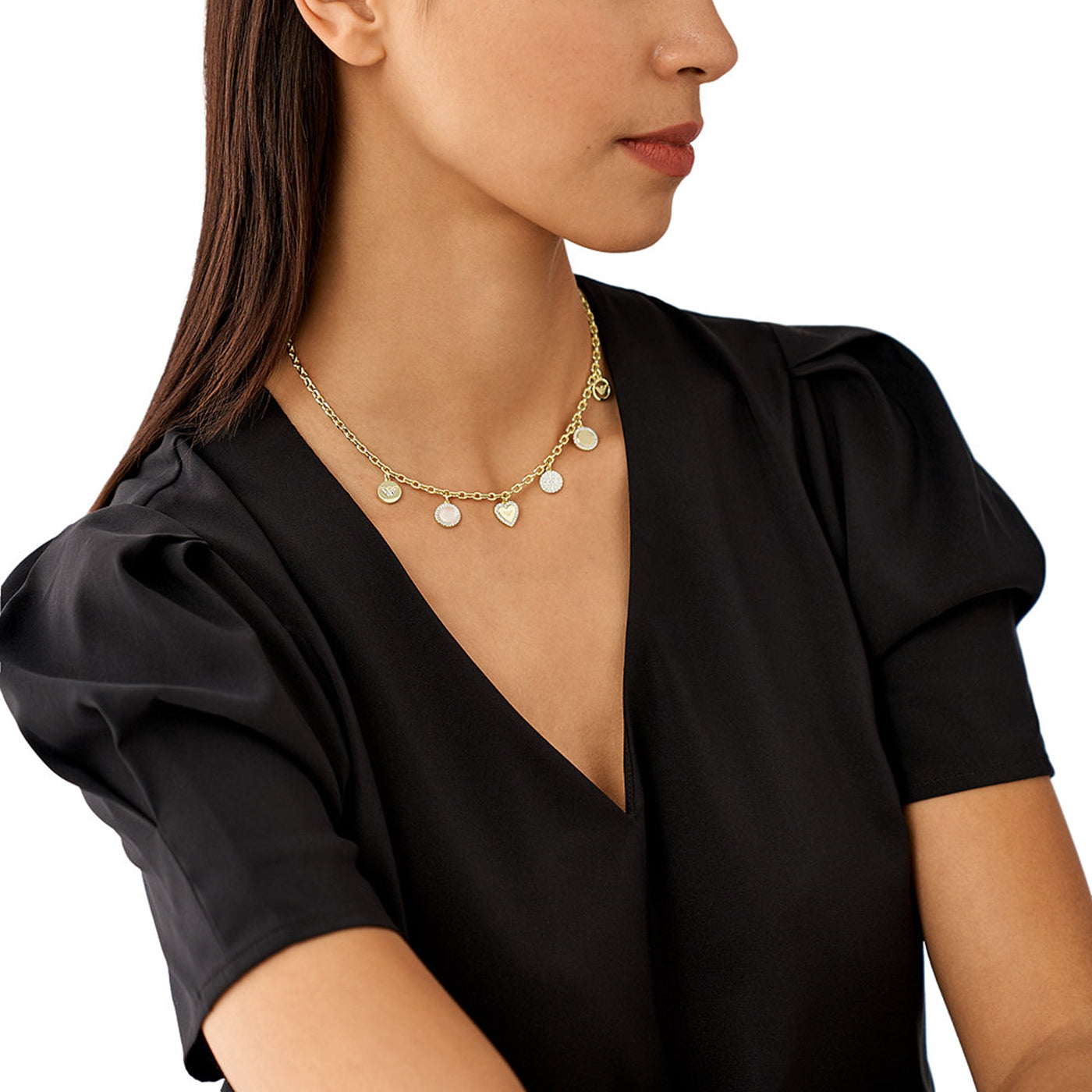 Emporio Armani Sentimental Gold Necklace EGS3103710