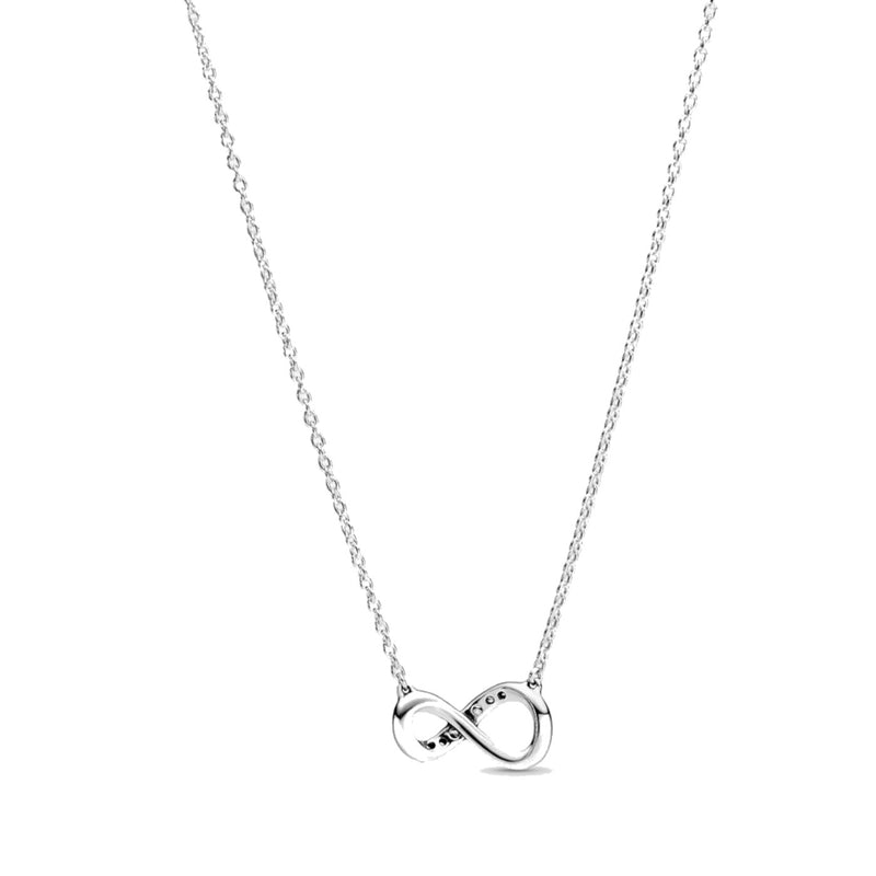 Pandora Moments 925 Sterling Silver Infinity Necklace 398821C01-50 (Length: 50.00 cm)-zoom-