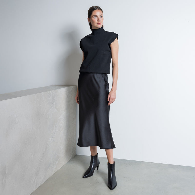 Isabel Bernard Vendôme Lola Zwarte Kalfsleren boots IB53011-001-38-zoom-