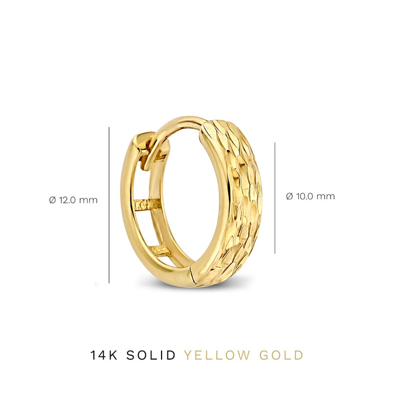 Isabel Bernard Rivoli Laura 14 karaat gouden oorringen IB360143-zoom-