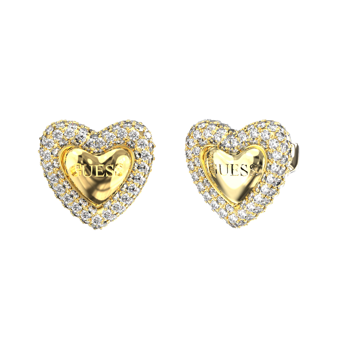 Guess Beloved Gold-coloured Earrings JUBE06096JWYGT-U
