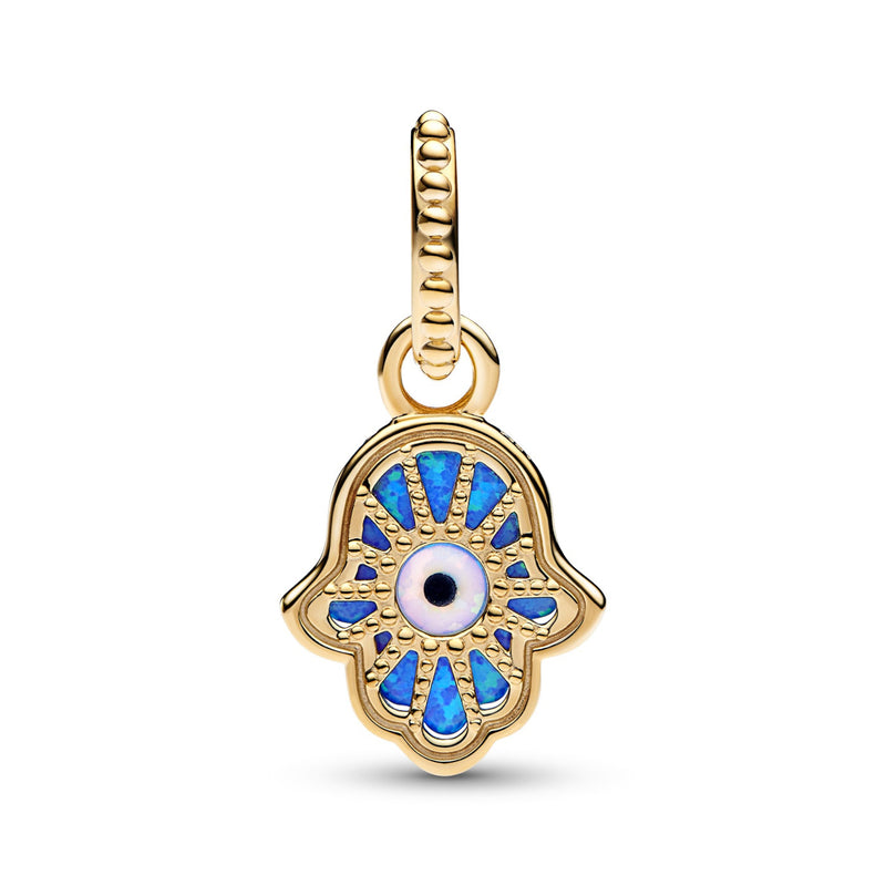 Pandora Moments Hamsa Hand Charm 762699C01with14 Carat Gold Plating-zoom-