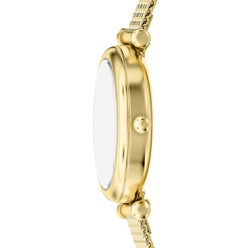 Fossil Carlie Round White Dial Watch ES5462-zoom-