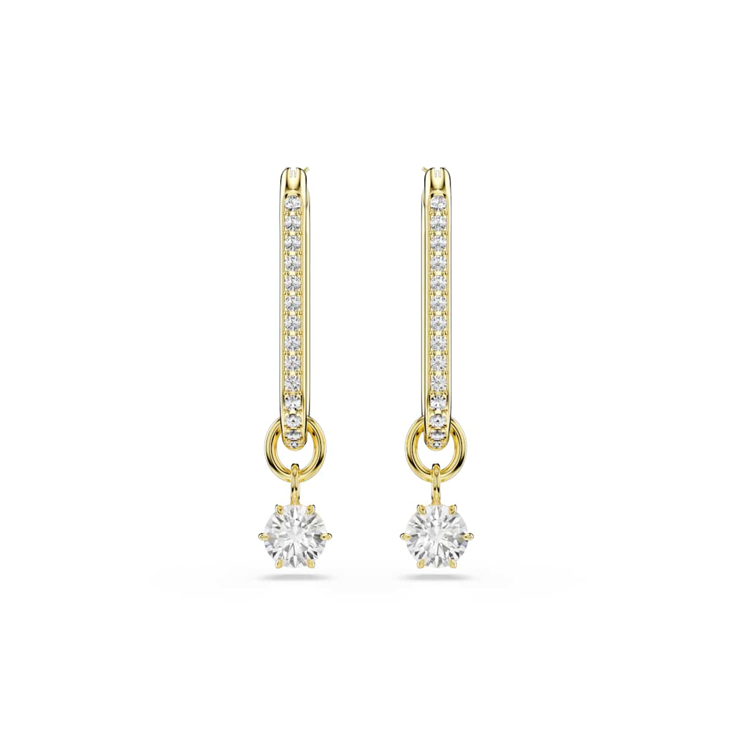 Swarovski Constella Gold Coloured Earrings 5728587