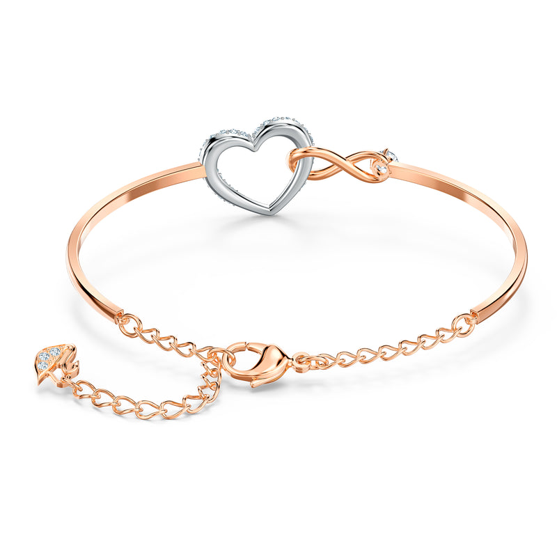 Swarovski Infinity Bangle 5518869 (Length: 14.00-18.50 cm)-zoom-