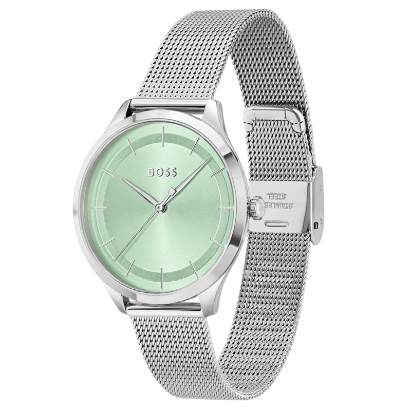 Hugo Boss BOSS Pura Groen Dames Horloge 2002-HB1502636-zoom-