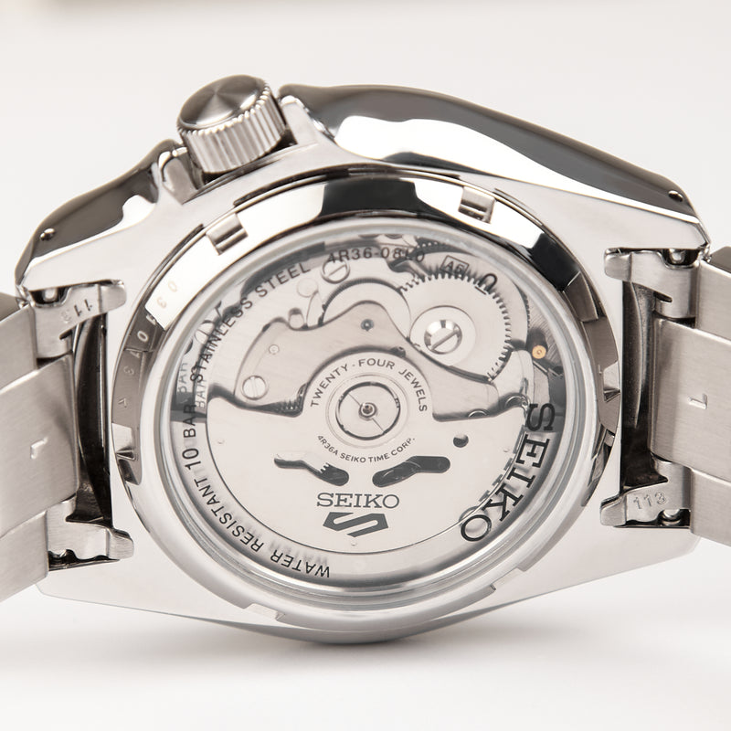 Seiko 5 Sports Automaat horloge SRPE51K1-zoom-