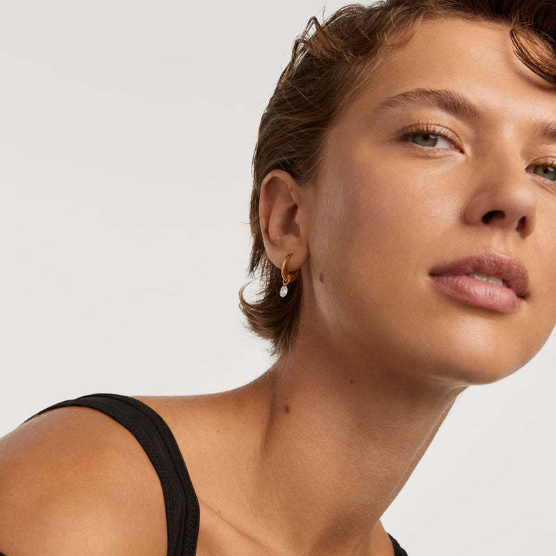 P D Paola Color 925 Sterling Silver Earrings with Gold Plating AR01-B93-U-zoom-