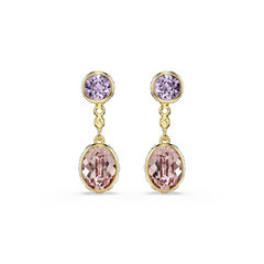 Swarovski Chroma Gold Plated Earrings 5738478