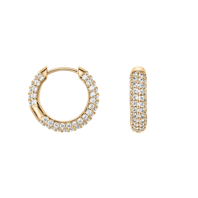 Daniel Wellington Pavé Golden Earrings DW00400642-zoom-