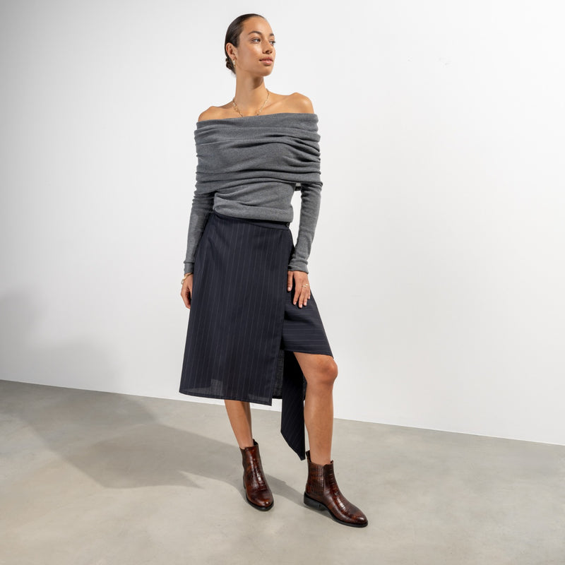 Isabel Bernard Vendôme Chey Croco Bruin Leren Chelsea Boots Van Kalfsleer IB53012-230-36-zoom-